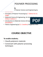 Polymer Processing 1