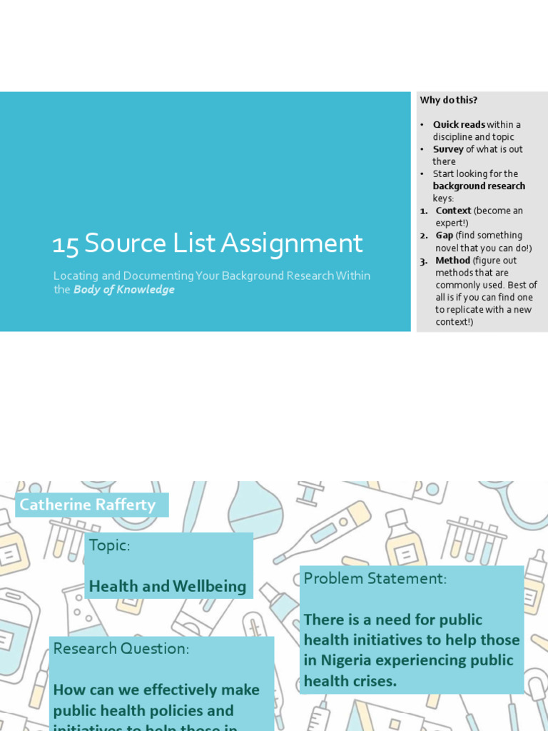 15 Sources | PDF | Centers For Disease Control And Prevention | Public ...