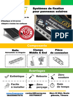 FICHE TECHNIQUE Tructure Panneaux Solaires