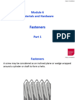 Module 6-5 Fasteners Pt1 Presentation