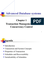 Chapter 1 Transaction Management and Concurrency Control Lec 1 and