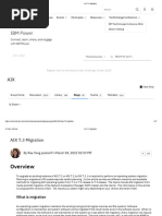 AIX 7.3 Migration Community