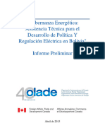 Informe Preliminar Gobernabilidad Bolivia