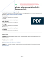 Serum IGF-1 in Patients With Rheumatoid Arthritis: Correlation With Disease Activity