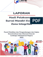 Laporan Survei Mandiri ZI