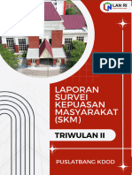 Laporan SKM Puslatbang KDOD - Triwulan 2 2023