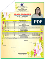 Class Program-Limited F2F Bag-O
