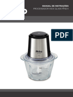 Manual PROCESSADOR INOX GLASS PPS01I - 051201004