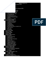 Table of Content