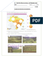 2015 - 4º Ano - Atividades de Geografia 1 - Petúlia