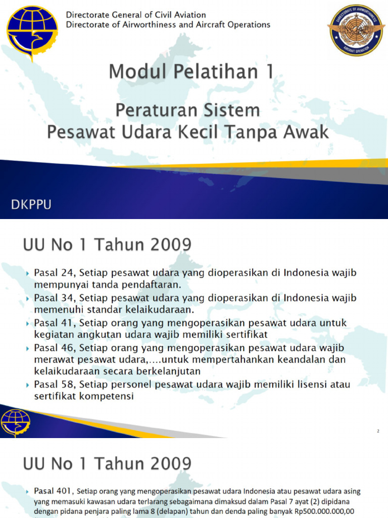 Modul 1 Peraturan Yang Berlaku Untuk SPUKTA DKPPU R1 | PDF