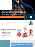 CLASE 1 - Anatomía y Fisiología Del Sistema Respiratorio