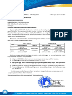 Surat Jadwal Kepulangan Januari 2024 - 1