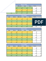 Calendario CCC UNIPE