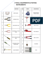 Aa TOOLS AND EQUIPMMENT
