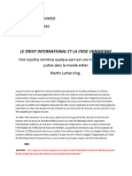 La Crise Ukrinienne Et Le Droit International