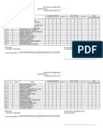 Format Daftar Nilai