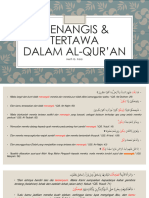 Menangis & Tertawa Dalam Al-Qur'an