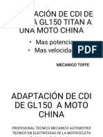 Adaptación de Cdi de Honda GL150