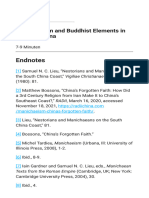 Manichaeism and Buddhist Elements in Imperial China