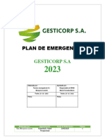 Plan de Emergencia y Contingencia Gesticor