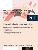 Kemasan Produk Dan Contoh Proyek Kerajinan Bahan Serat