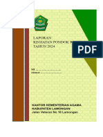 Template LAP. PONDOK RAMADLAN 1445 H