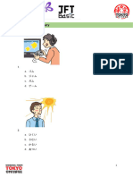 Soal JFT Basic Level Intermediate 5