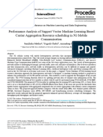 Performance Analysis of Support Vector Machine Learning Based