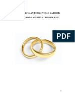 Buku Panduan Pernikahan Riki Dan Agustina