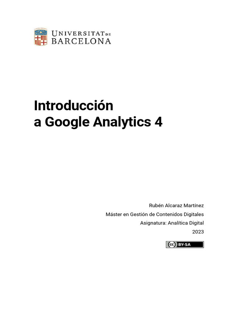 Introducción a Google Analytics 4 | PDF | Aplicación movil | Software ...
