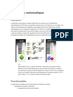 Dérivation automatique (Bibliothèque SAP - Analyse du compte de