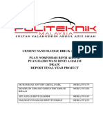 Cement Sand Sludge Brick (CSS Brick)