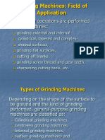 Lecture 11 - Grinding Machines