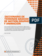 Diccionario de Términos Básicos Del Mograph y Animación