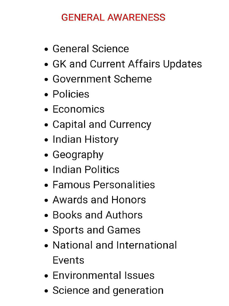 DSSSB Syllabus | PDF