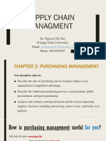 Supply Chain Managment - Chap 2,4,5