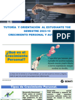 Crecimiento Personal y Autoestima - Sem 2023 - 10