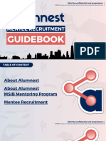 (Mentee Recruitment Guidebook) Msib Mentoring Program Batch 2