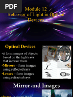 Module 12 Behavior of Light in Optical Devices