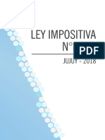 Ley Impositiva N 6053 2018