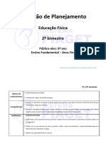 Sugestão de Planejamento Pedagógico - 2º Bimestre - 6º Ano