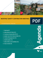 Safety Monthly Contractor Forum Meeting - 31 Maret 2023 - FINAL