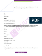 Simple Harmonic Motion JEE Advanced Previous Year Questions With Solutions PDF