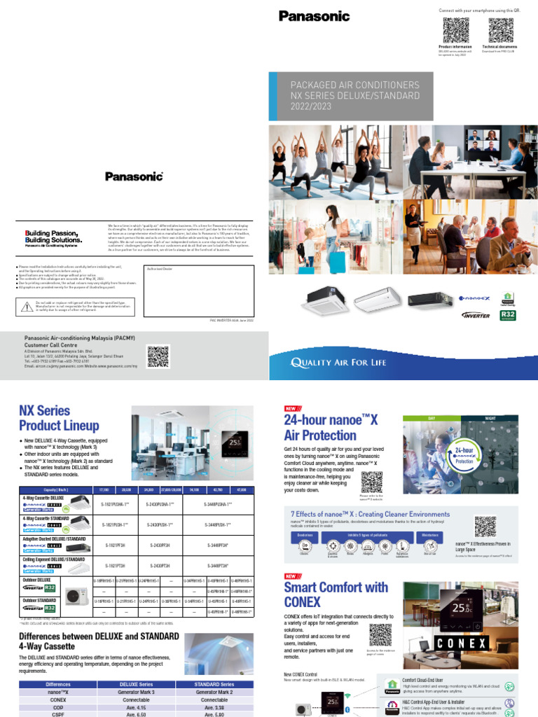 Single split pac r32 inverter nx series catalog pdf mains electricity