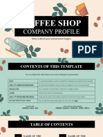 Coffee Shop Company Profile