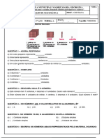 Trabalho Matemática