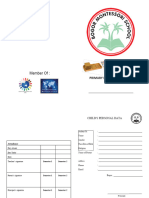 Buku Raport Montessory Primary Baru