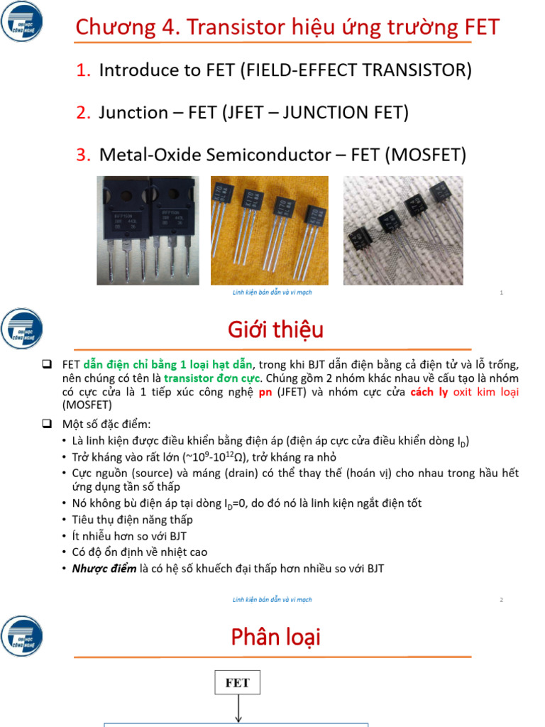 Transistor FET PDF