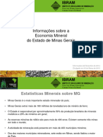 Economia Mineral Brasileira MG